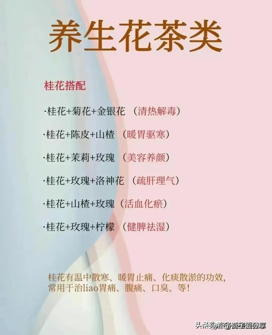 终于有人把“适合女生喝的茶”，整理出来了，建议收藏！