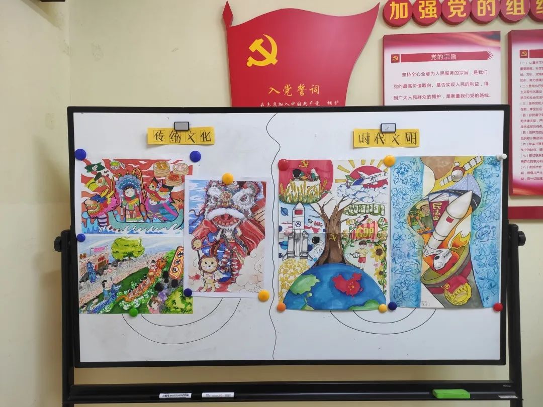 手提花灯探南源，共迎新春乐开颜