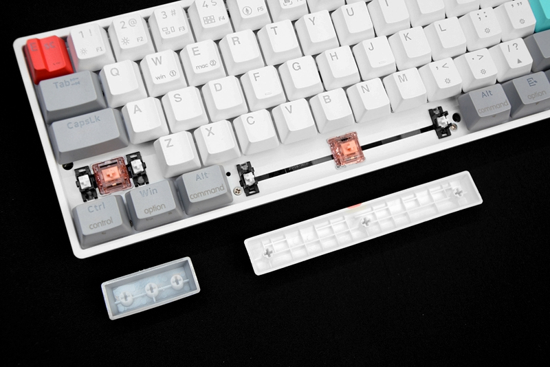 小呆虫珊瑚海机械键盘能不能改装,小呆虫gk96珊瑚海键帽