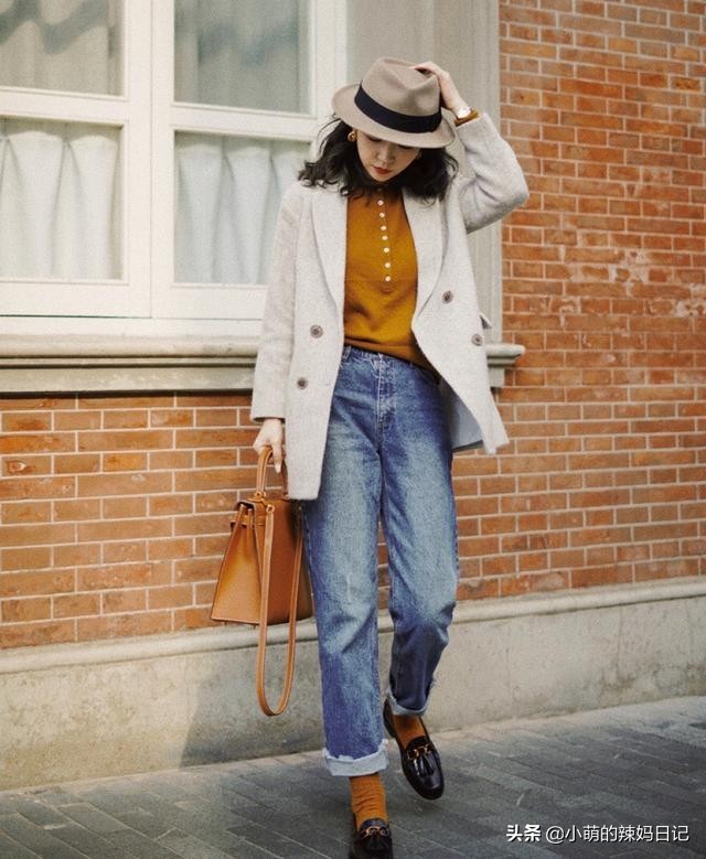 三木穿搭牛仔服,跟着三木学白色裤子穿搭