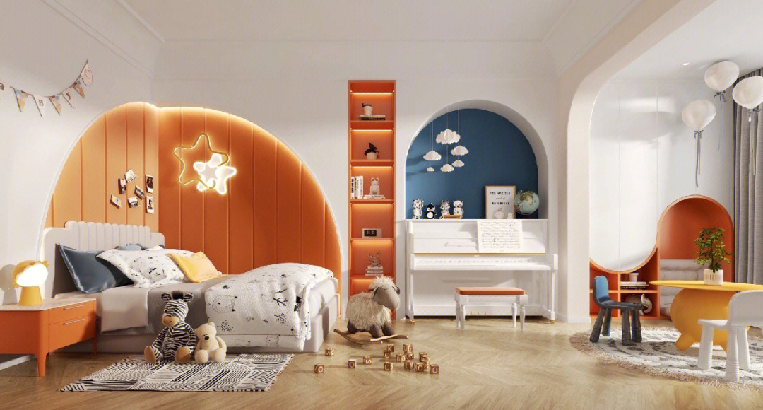 儿童房如何设计能让孩子信心十足,儿童房设计有讲究装修前家长必看