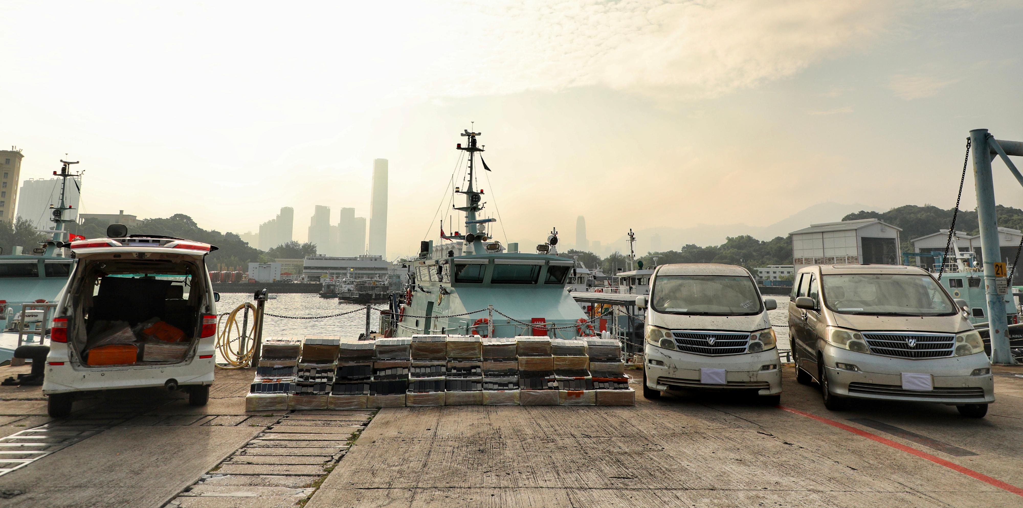 香港海关侦破海路走私案,香港海关破获大案