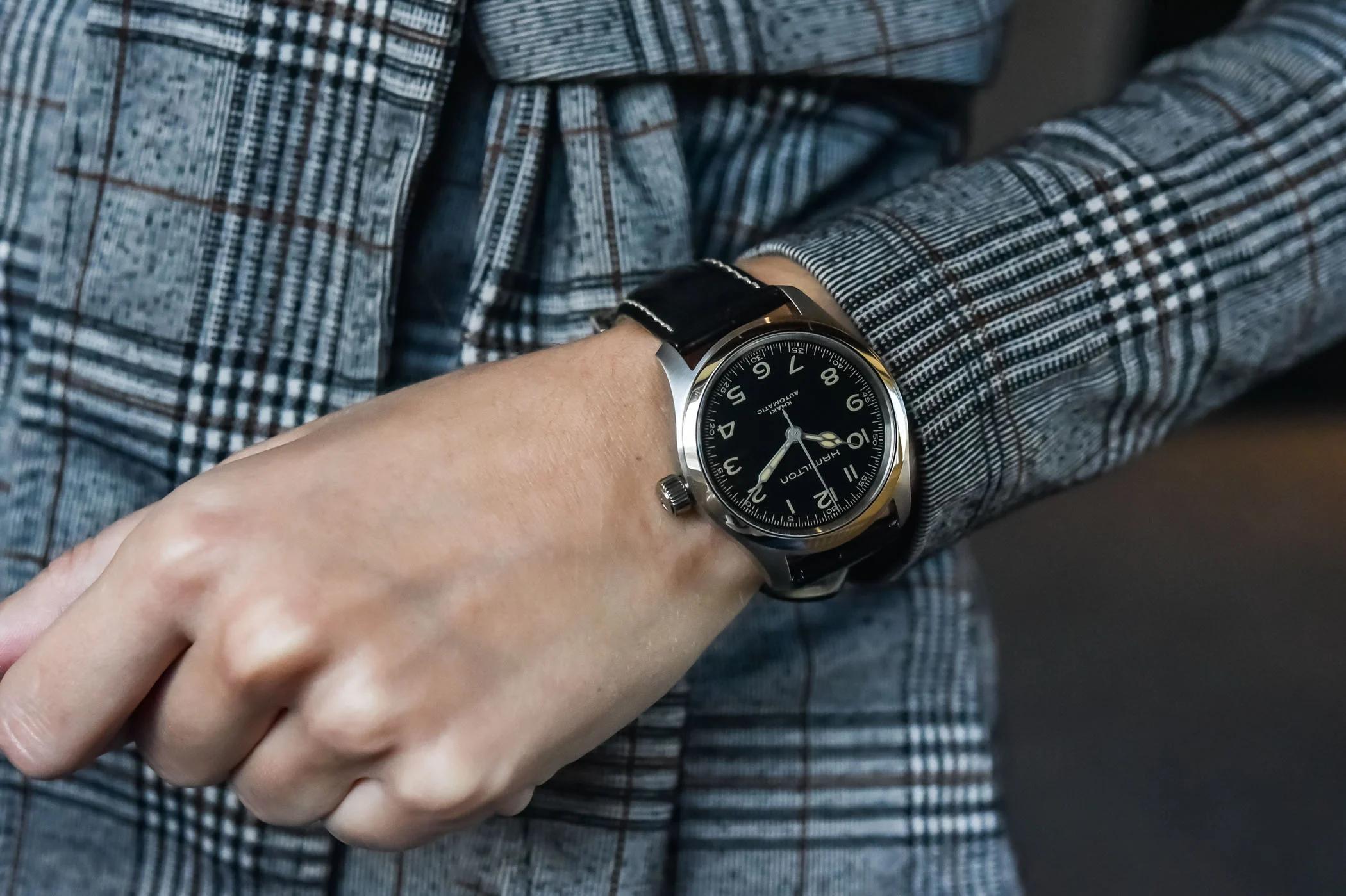 汉米尔顿卡其野墨菲腕表,墨菲42mm腕表