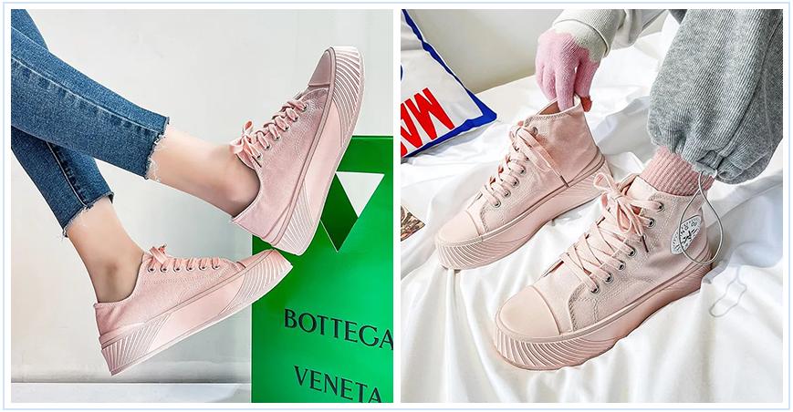 帆布鞋穿搭显瘦,时尚帆布鞋休闲百搭时髦又减龄