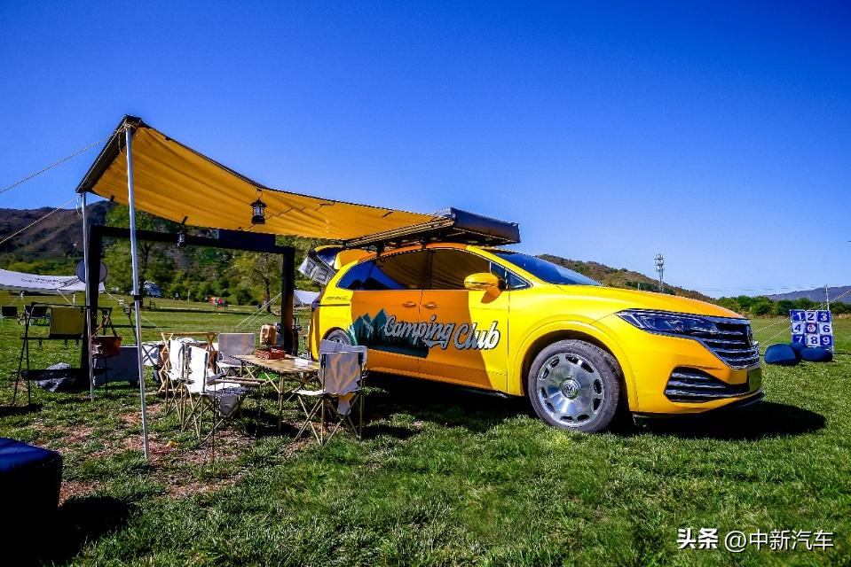 感受移动行宫试驾上汽大众威然,上汽大众威然夜晚效果