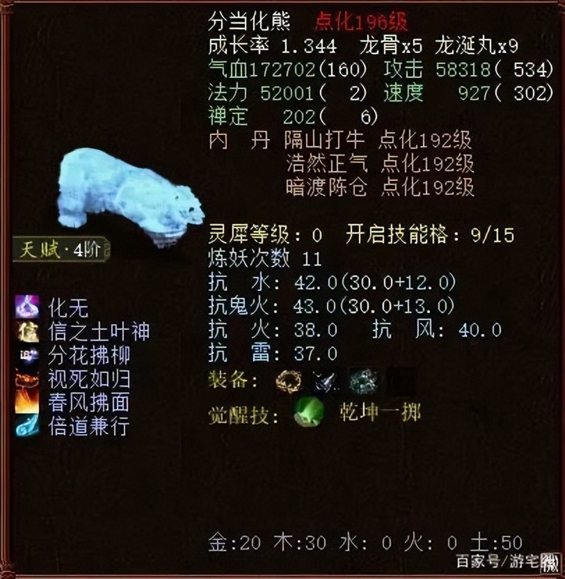 大话西游十大被忽视的召唤兽,大话西游2小熊堪比神兽吗