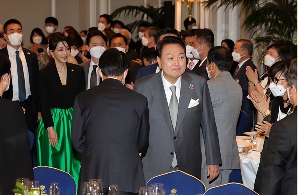 韩国第一夫人出访美国,韩国第一夫人首次晚宴