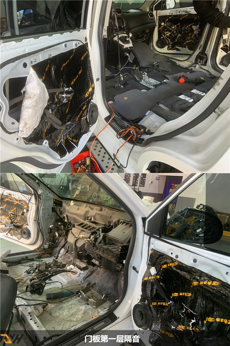 哈弗h6车窗异响止震隔音,哈弗h6加装车门隔音