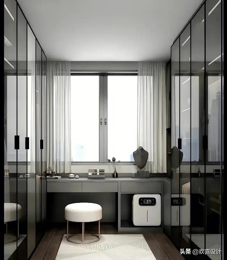 衣帽间门效果图大全2020款,30款衣帽间分享