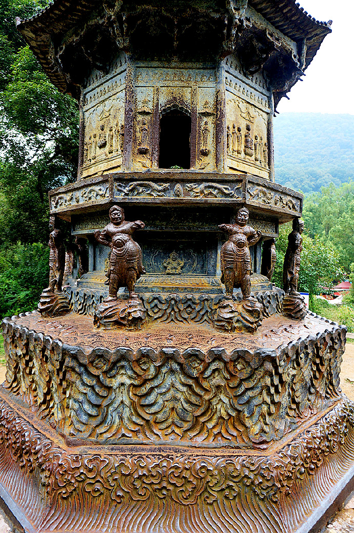 当阳玉泉寺铁塔传说,当阳玉泉寺铁塔拆了吗