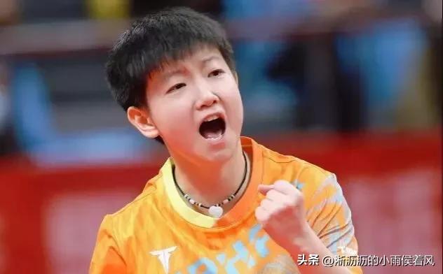 孙颖莎新加坡大满贯三冠含金量,2019日本公开赛半决赛孙颖莎