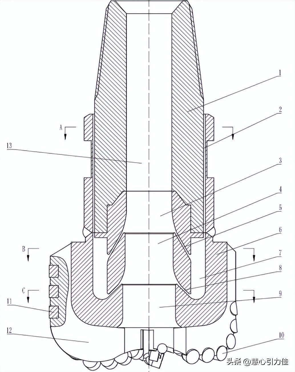 球形铸造碳化钨，对PDC钻头喷焊层冲蚀性能的影响