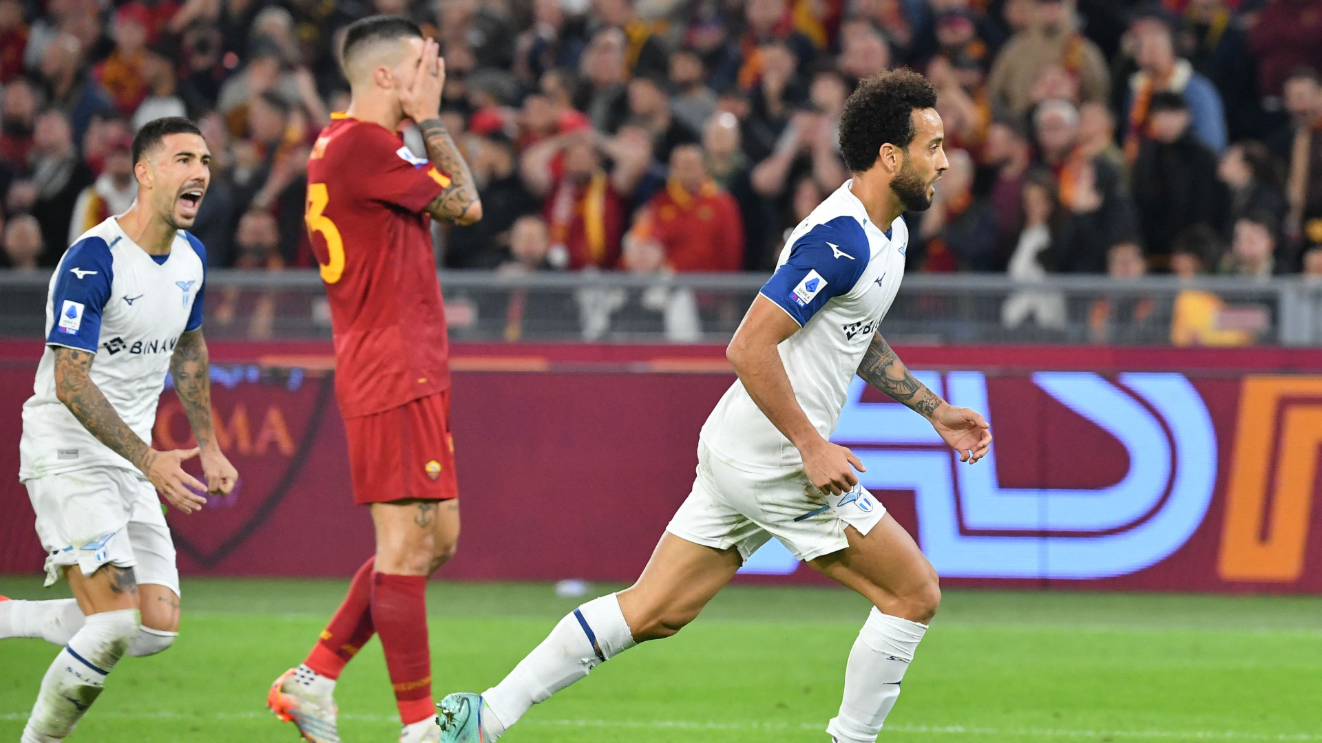 穆里尼奥带领保级罗马,拉齐奥1-0罗马晋级4强