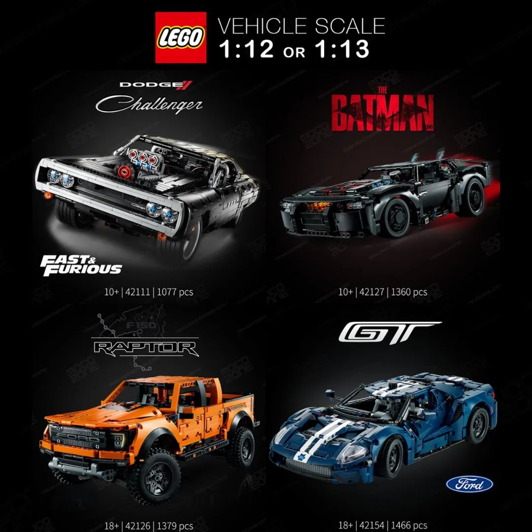 乐高积木福特gt跑车,福特gt2022