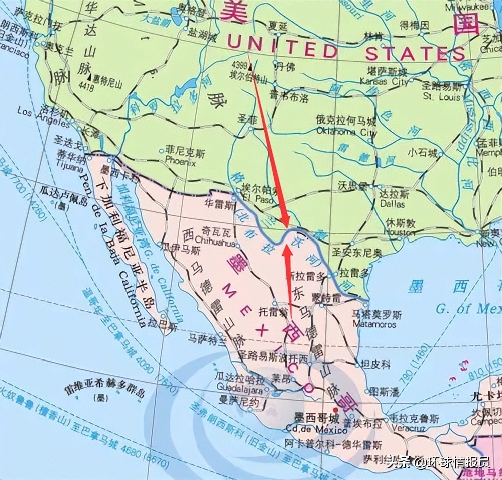 墨西哥被美国吞并了多少领土,美国吞并了墨西哥多少土地