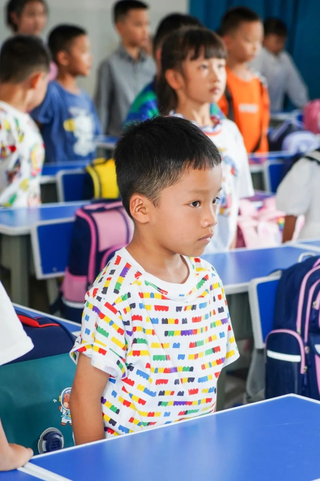 围观！青云小学“第一课”