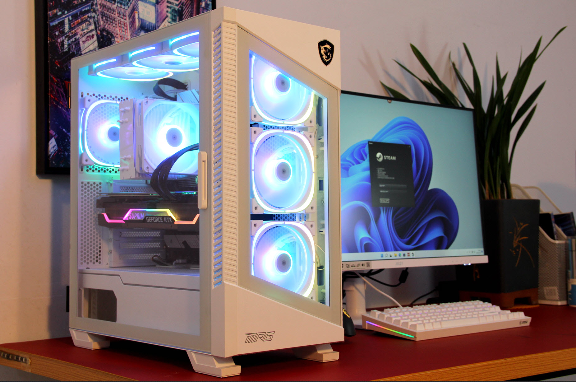 全风扇装机爱不爱？细数新机箱里的八把风扇