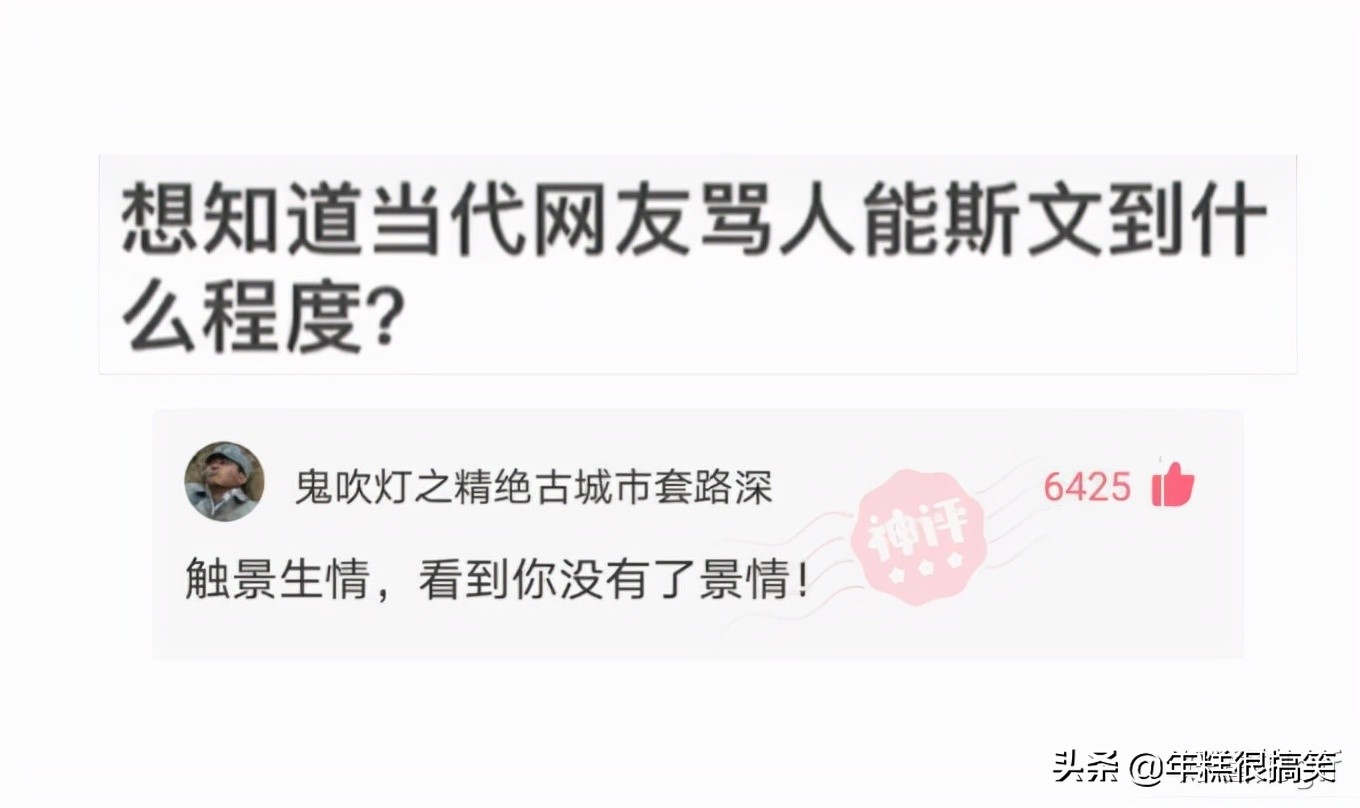 当代网友骂人能斯文到什么样子,网友骂人可以斯文到什么程度