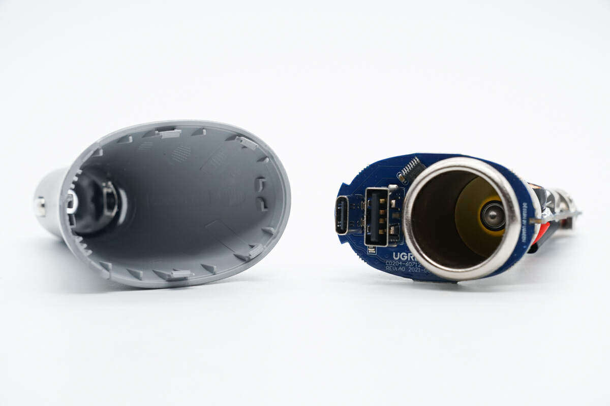 绿联车载点烟器15瓦能快充吗,点烟器车充拆解