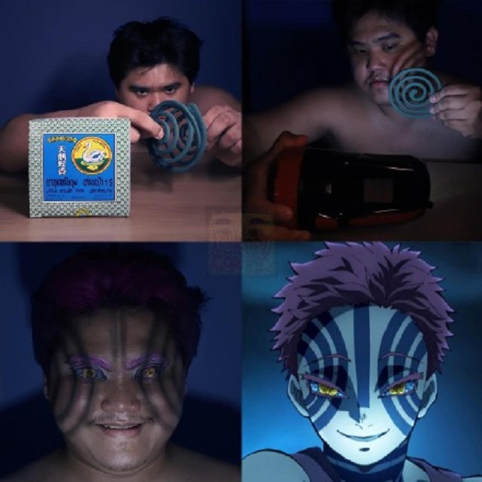 泰国小哥cos祢豆子,泰国小哥cos阿尼娅