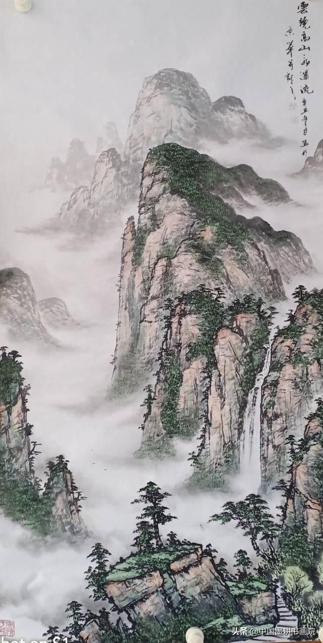 李再兴书画欣赏,九位著名书画家妙手丹青