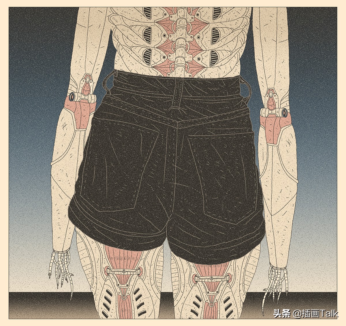 瑞士插画师DexterMaurer，微妙的和谐感