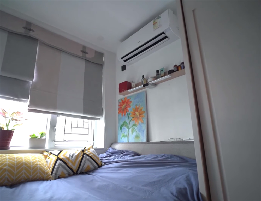 香港一家三口小户型,香港一家人蜗居小户型