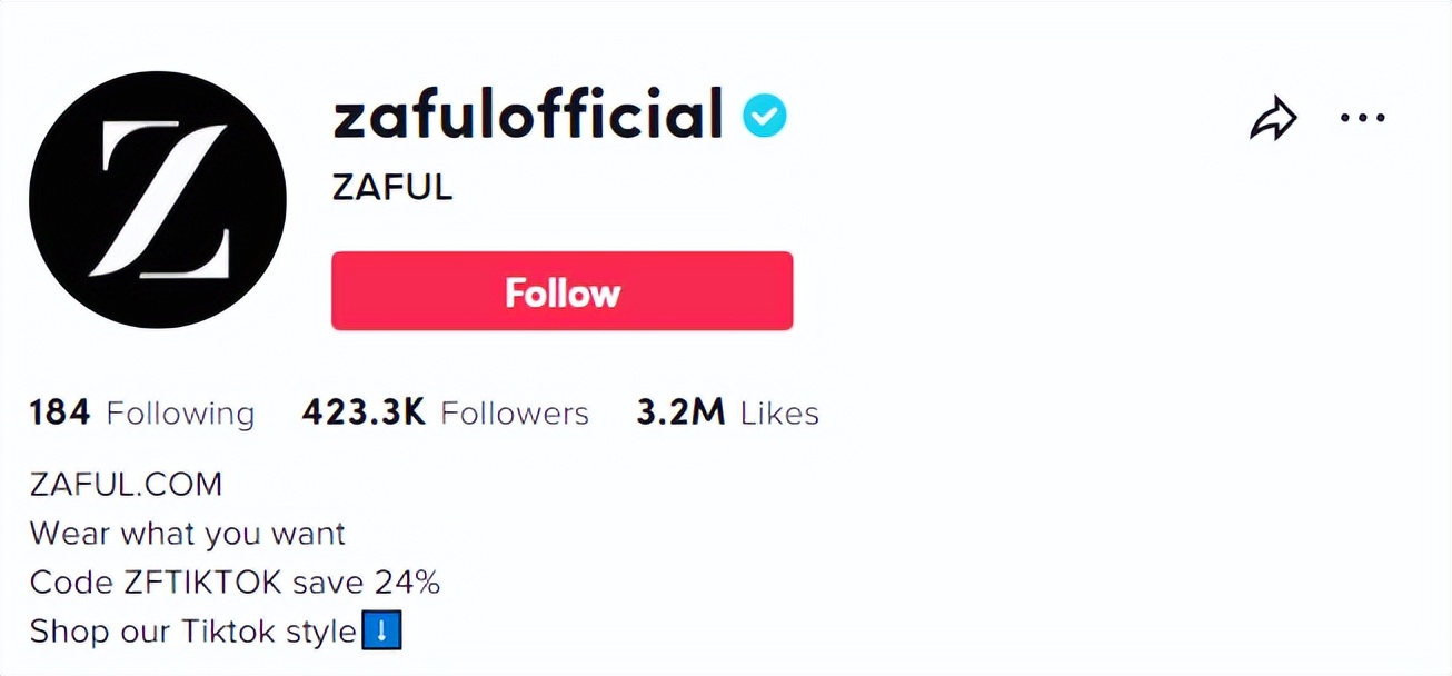 泳装黑马ZAFUL无死角拉流量，在TikTok吸粉42万