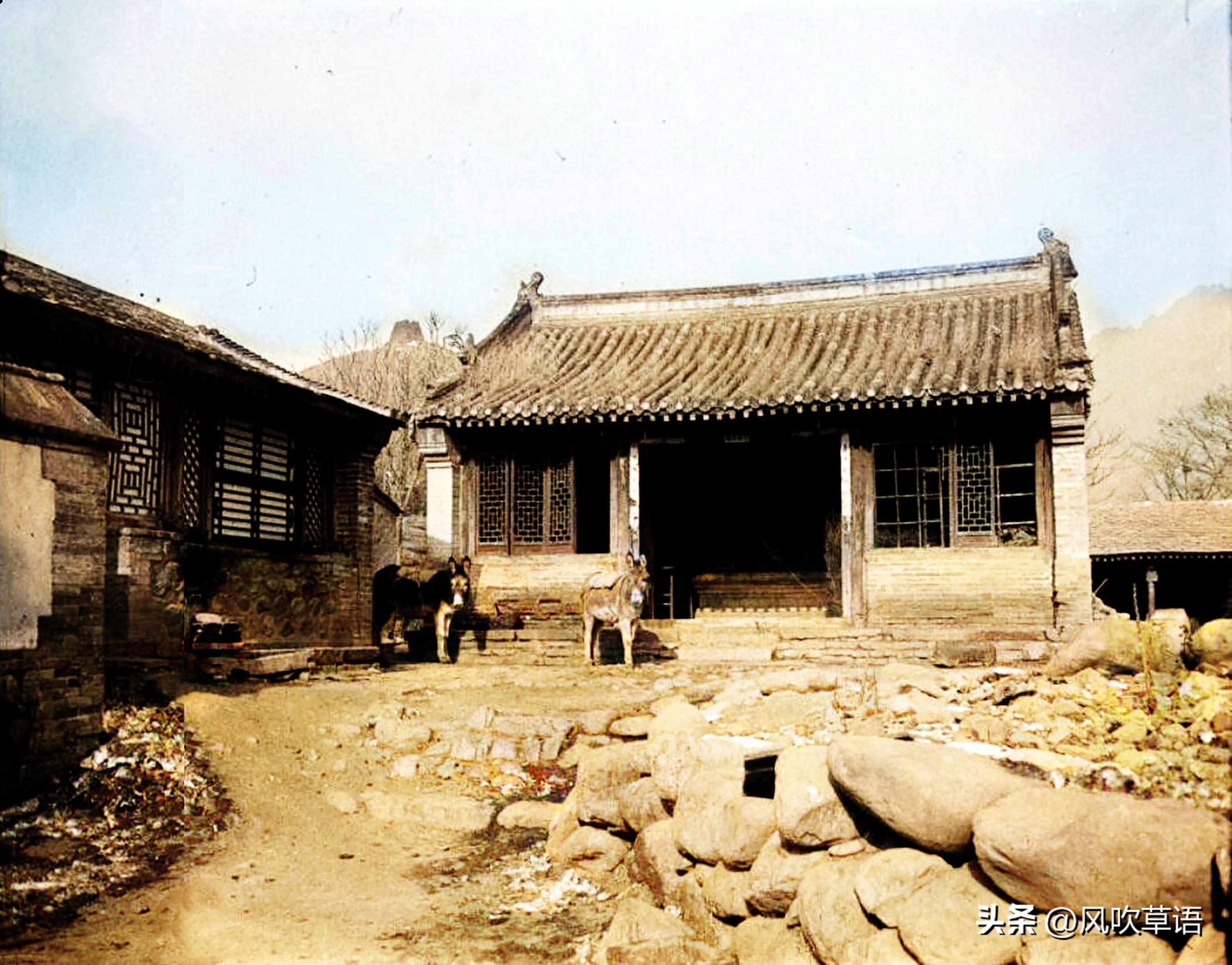 1860-1910年代北京城墙老照片,古城堡老照片