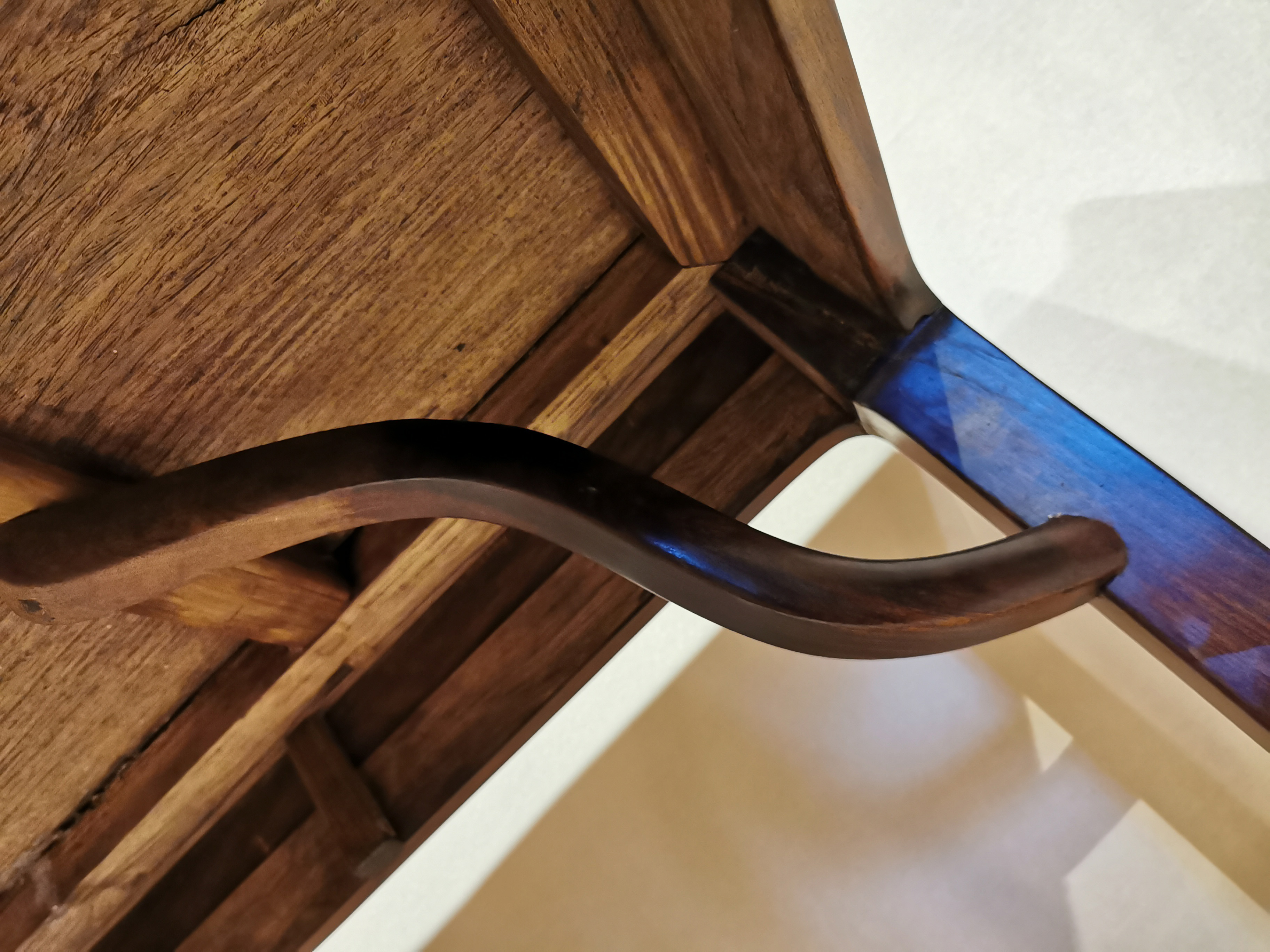 明代旧麒麟纹黄花梨交椅清理方法,黄花梨表面清理