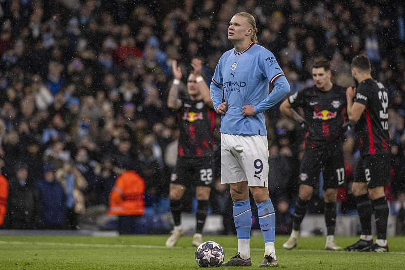 哈兰德五子登科!瓜帅:他是现役最强的,超越姆巴佩,接班梅西