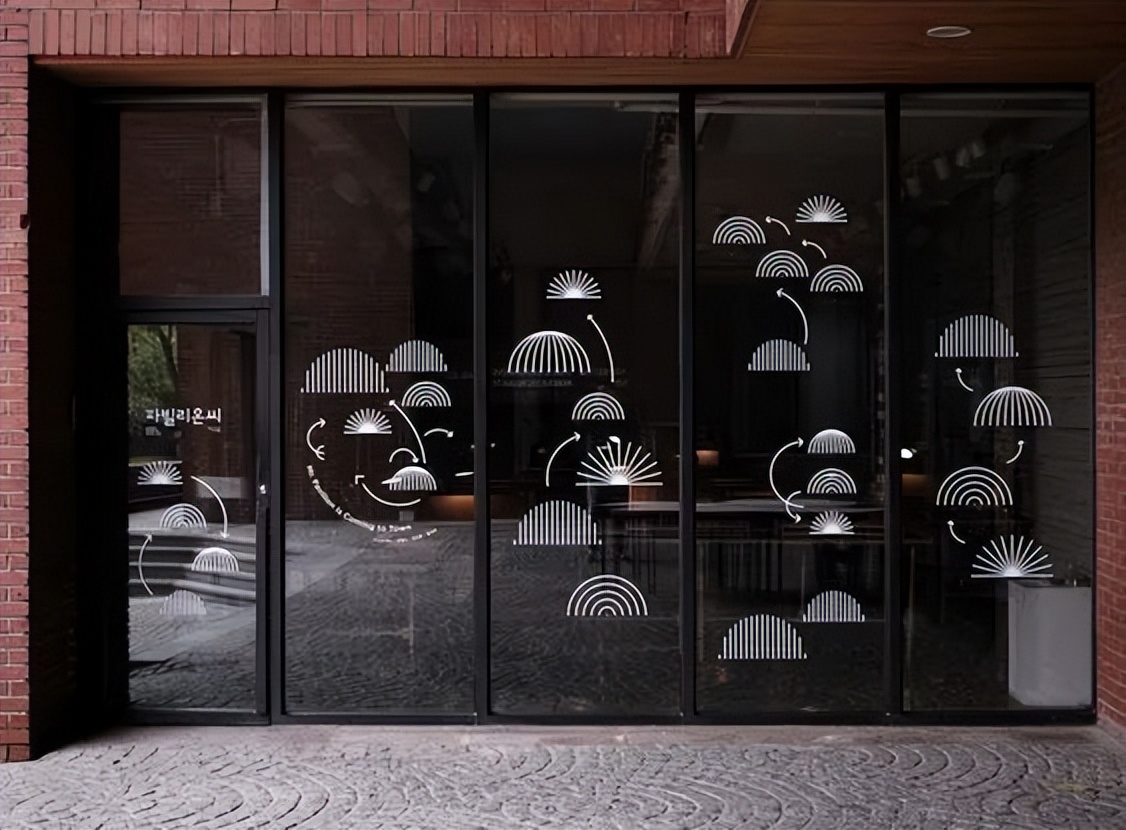 很有高级感的店招,35平店面设计