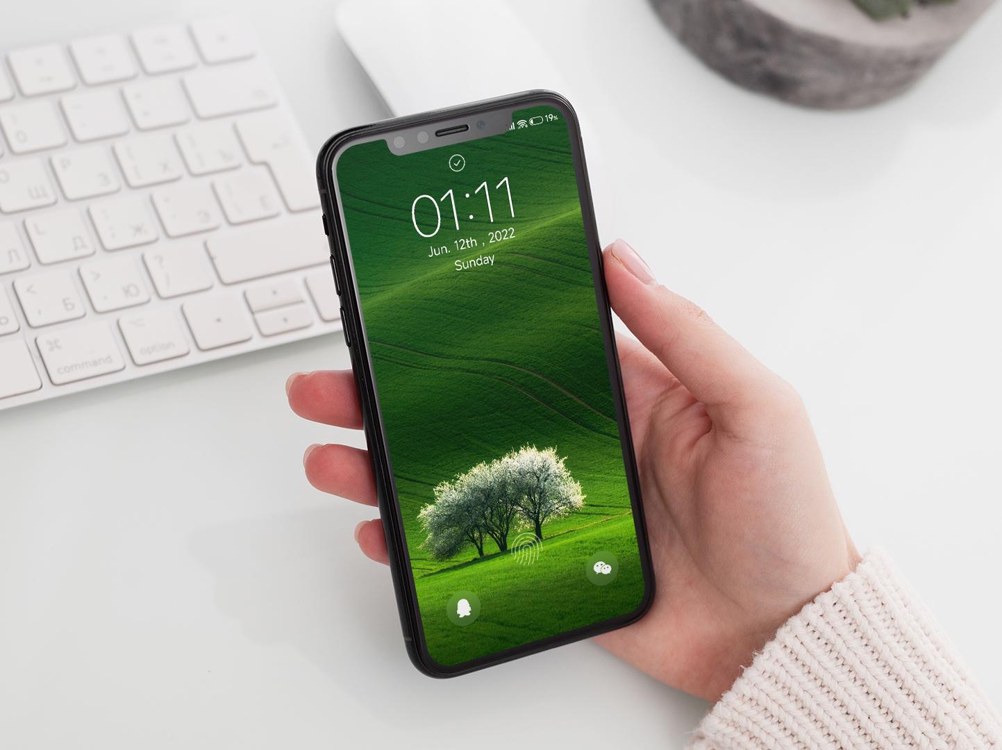 壁纸护眼好看的高清壁纸,华为壁纸绿色护眼图片大全高清