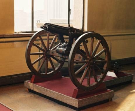 马克沁机枪原理结构,马克沁机枪的原理