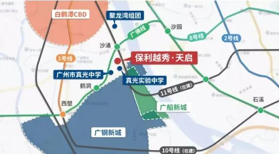 荔湾保利越秀天启房价,越秀地产荔湾旧改