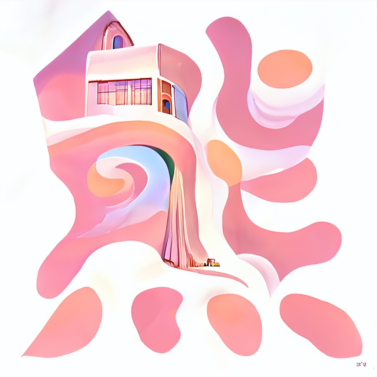 ai艺术画儿童,ai艺术画动画