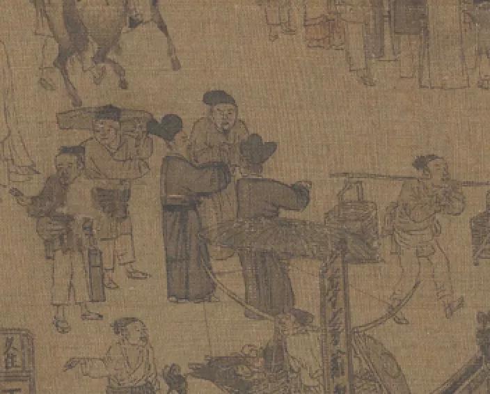 清明上河图细节图详解,清明上河图有趣细节
