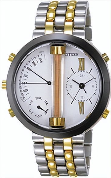 西铁城光动能电波表at8系列,西铁城超级钛光动能电波表男