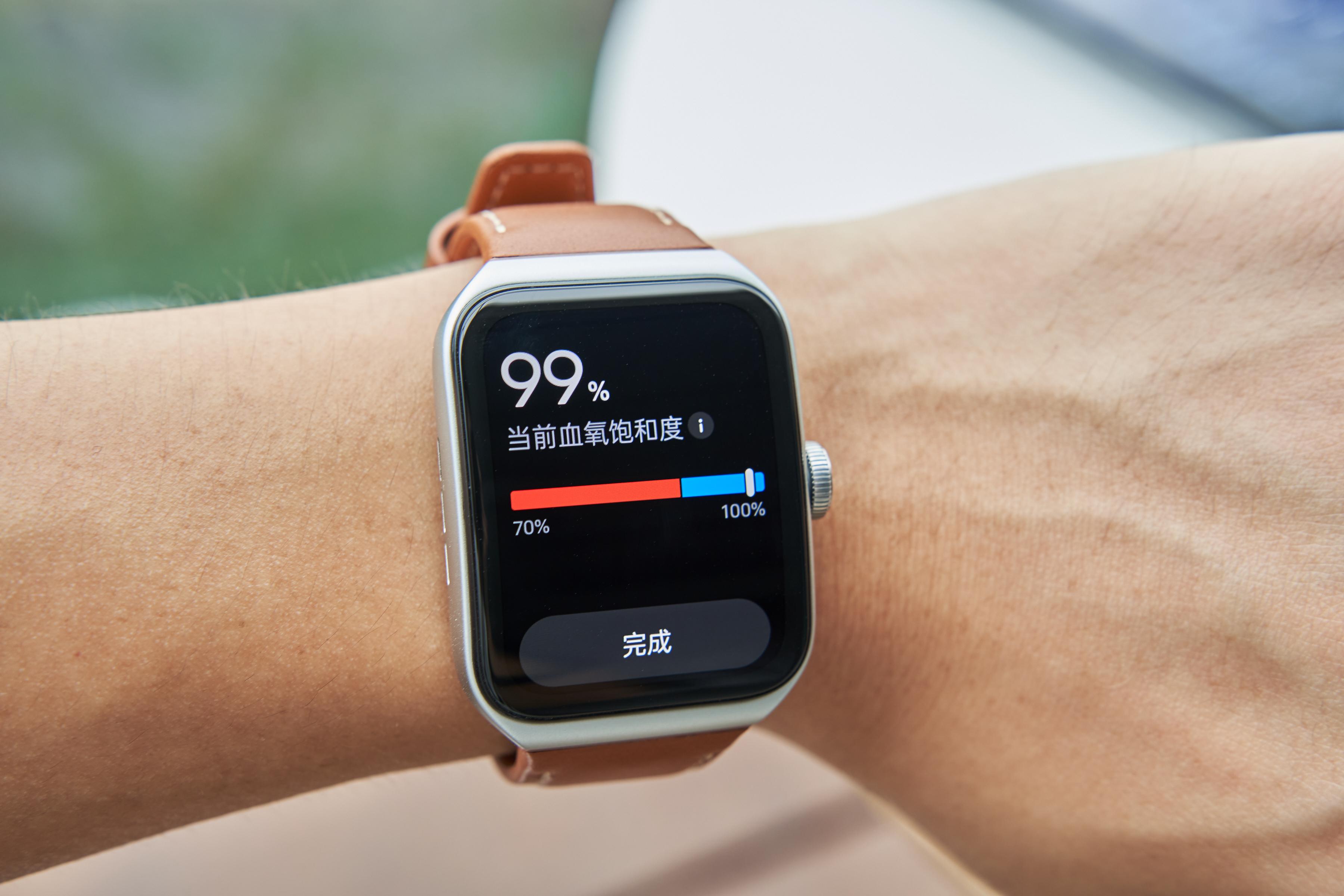 血氧功能智能手表 (支持血氧仪的手表)