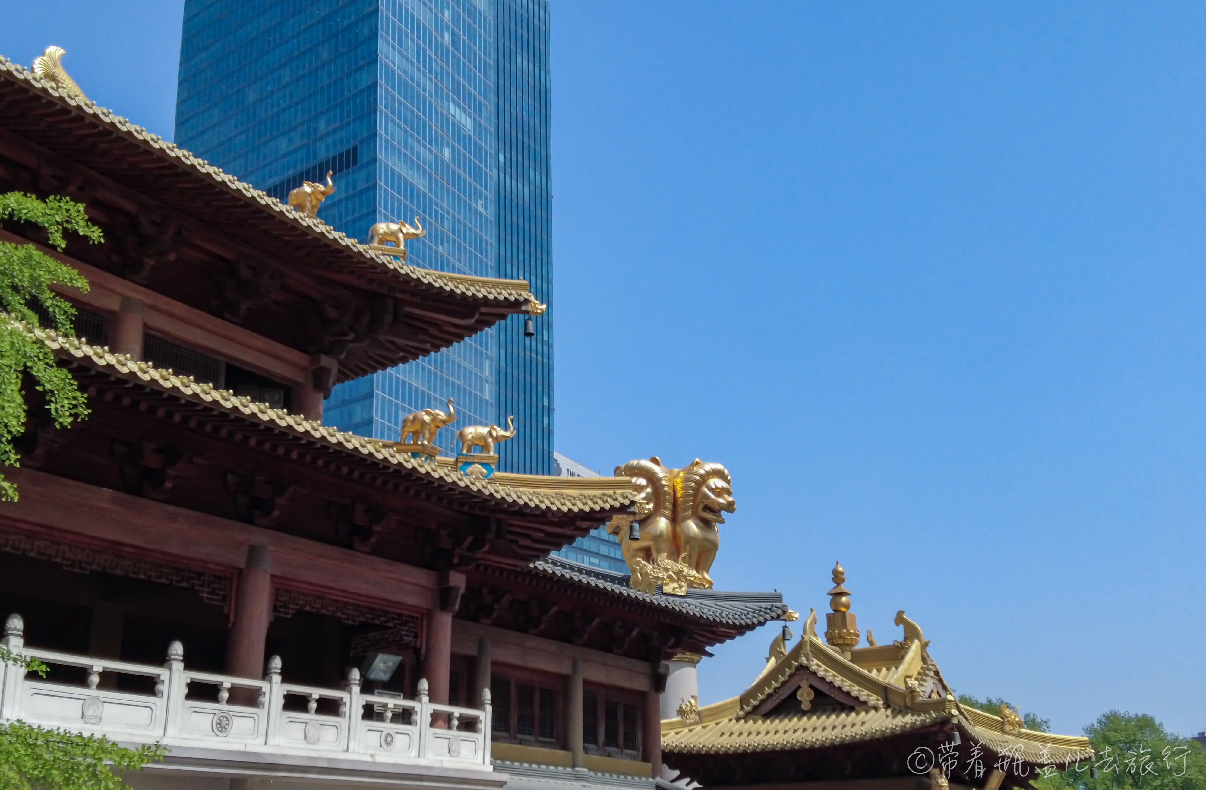 上海古寺,上海一个特别繁华的寺庙