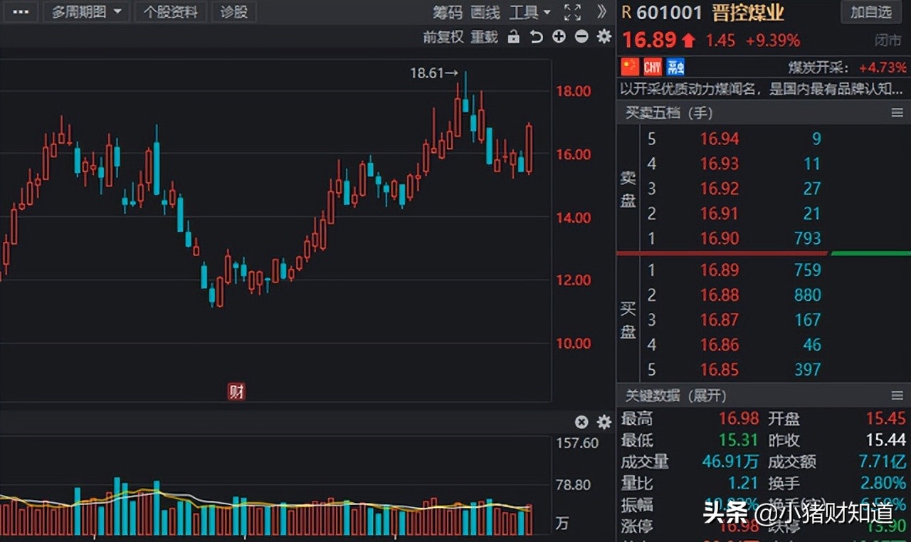 煤炭股业绩持续上涨的有哪些股票,煤炭主升龙头个股
