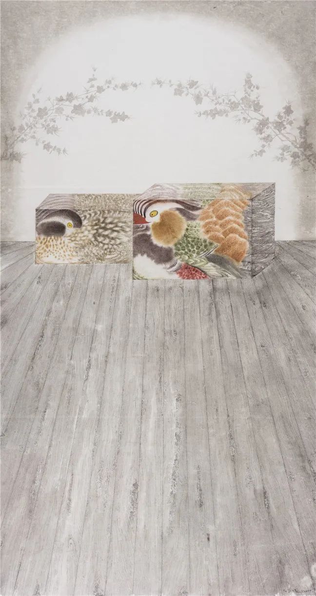 严谨细致的书法,水墨气韵生动的线描