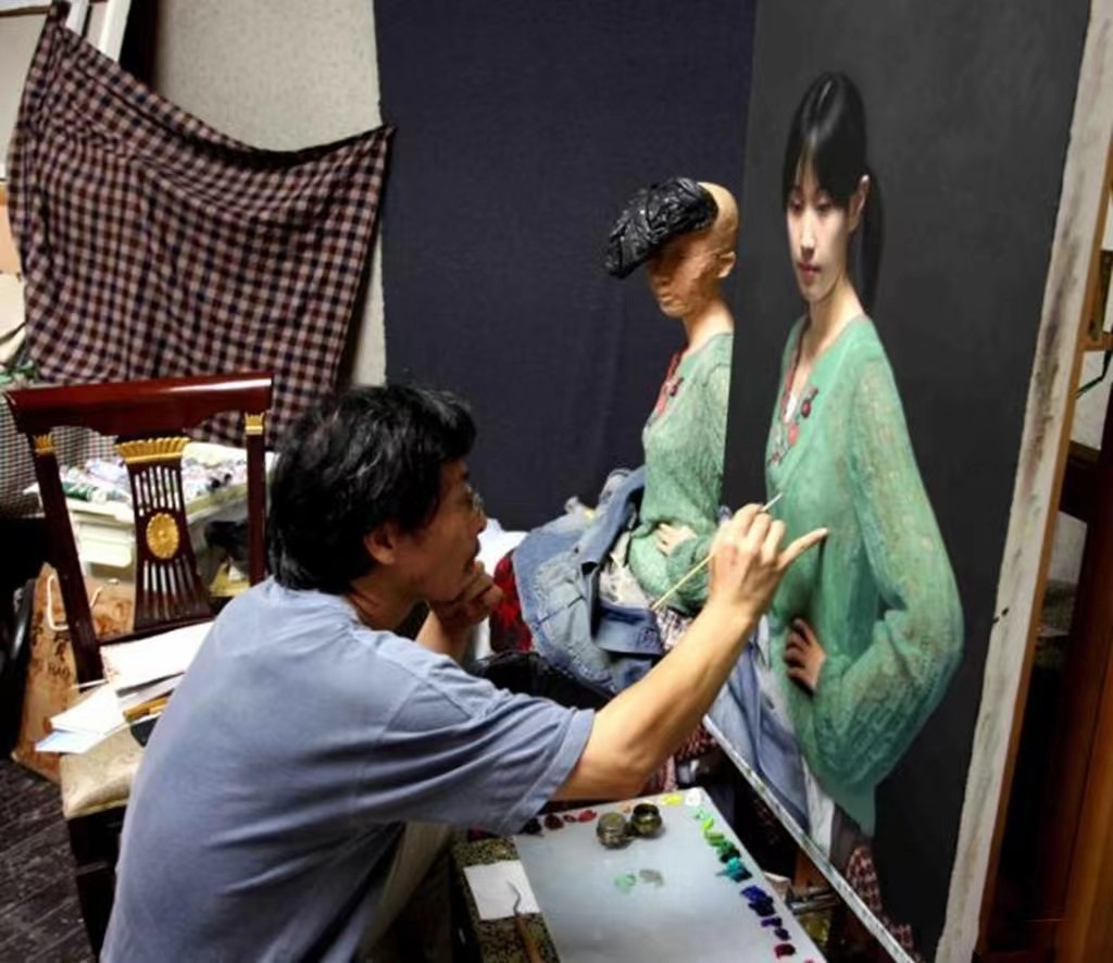 画家冷军6000万的画图片,冷军的画不可思议高清全图