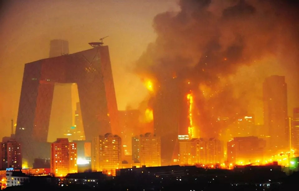 央视大楼特大火灾纪实,央视火灾大楼现状