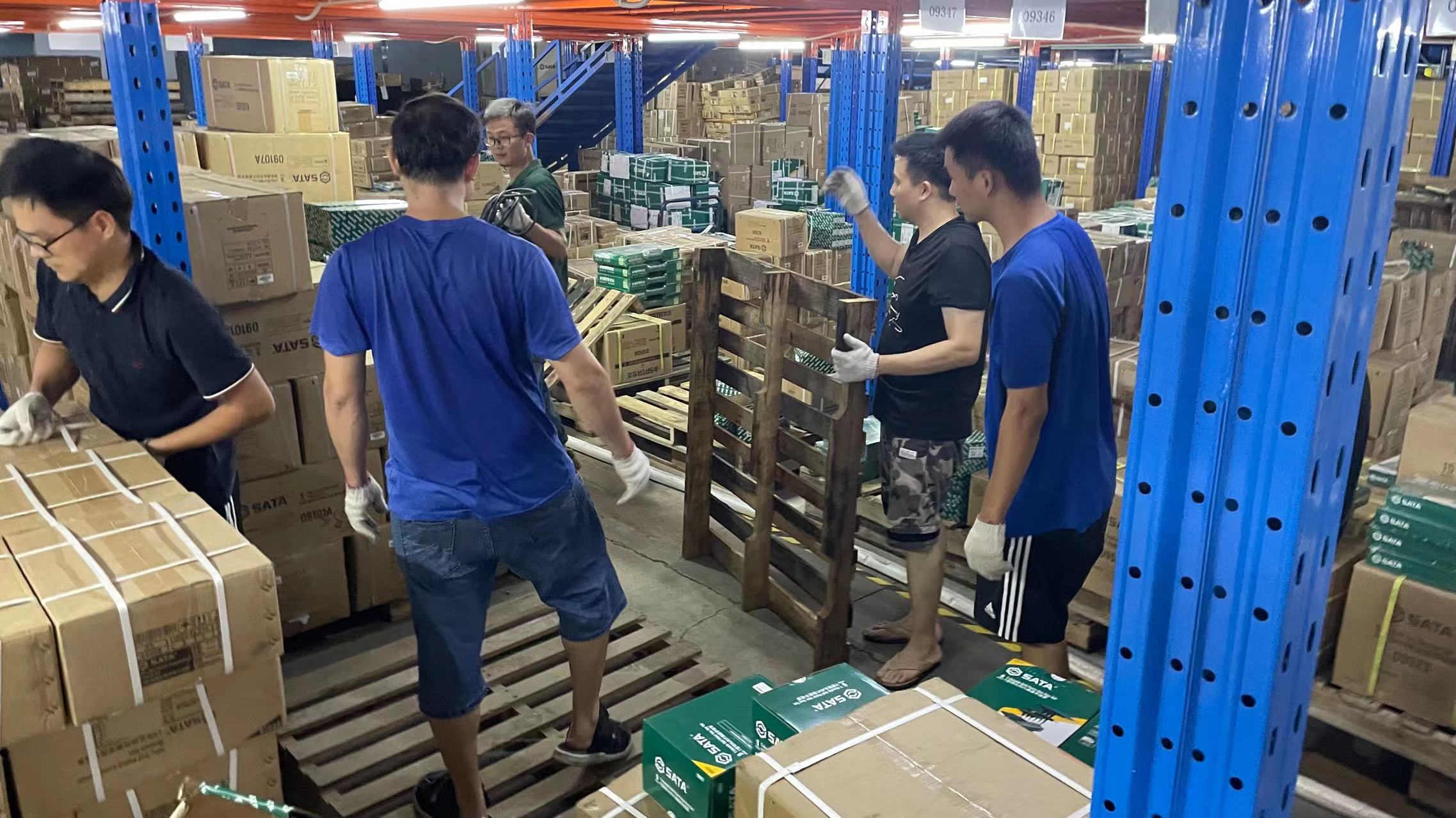 “汛”速行动|世达广东销售团队全力支援分销商