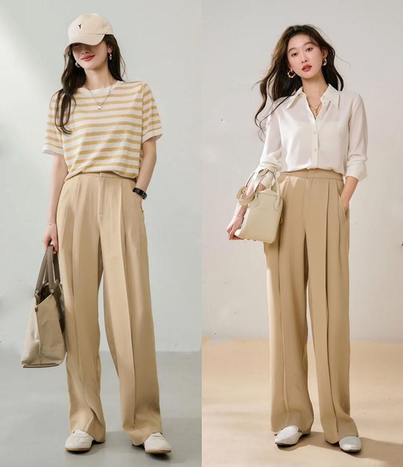 今夏“泥裤”突然火了！三四十岁的女人穿了特显气质，高级时髦