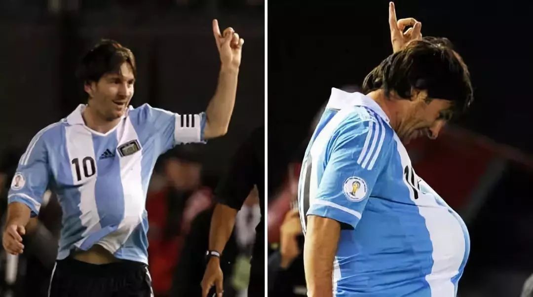 梅西自律前有多爱吃甜食,梅西多自律