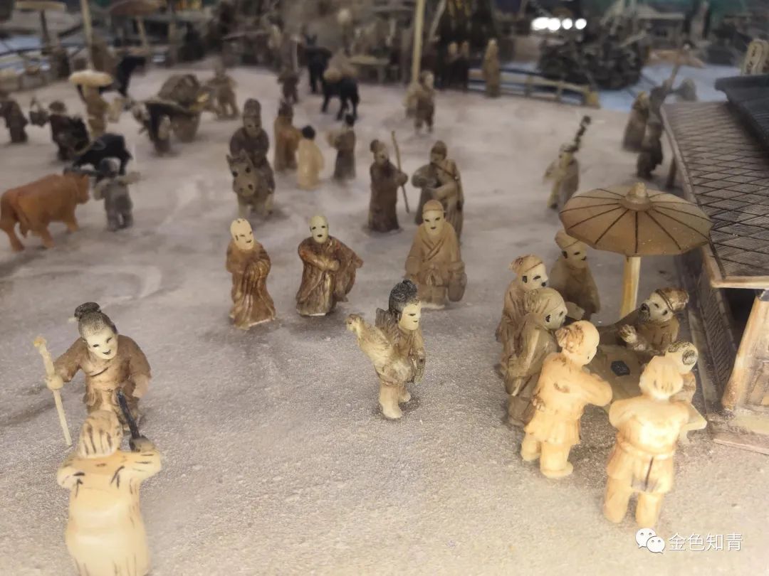 用馒头做一幅清明上河图,清明上河图用石材