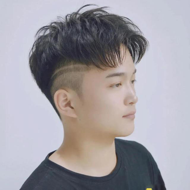 短发男生如何打理后面头发,中分短发男生怎么打理