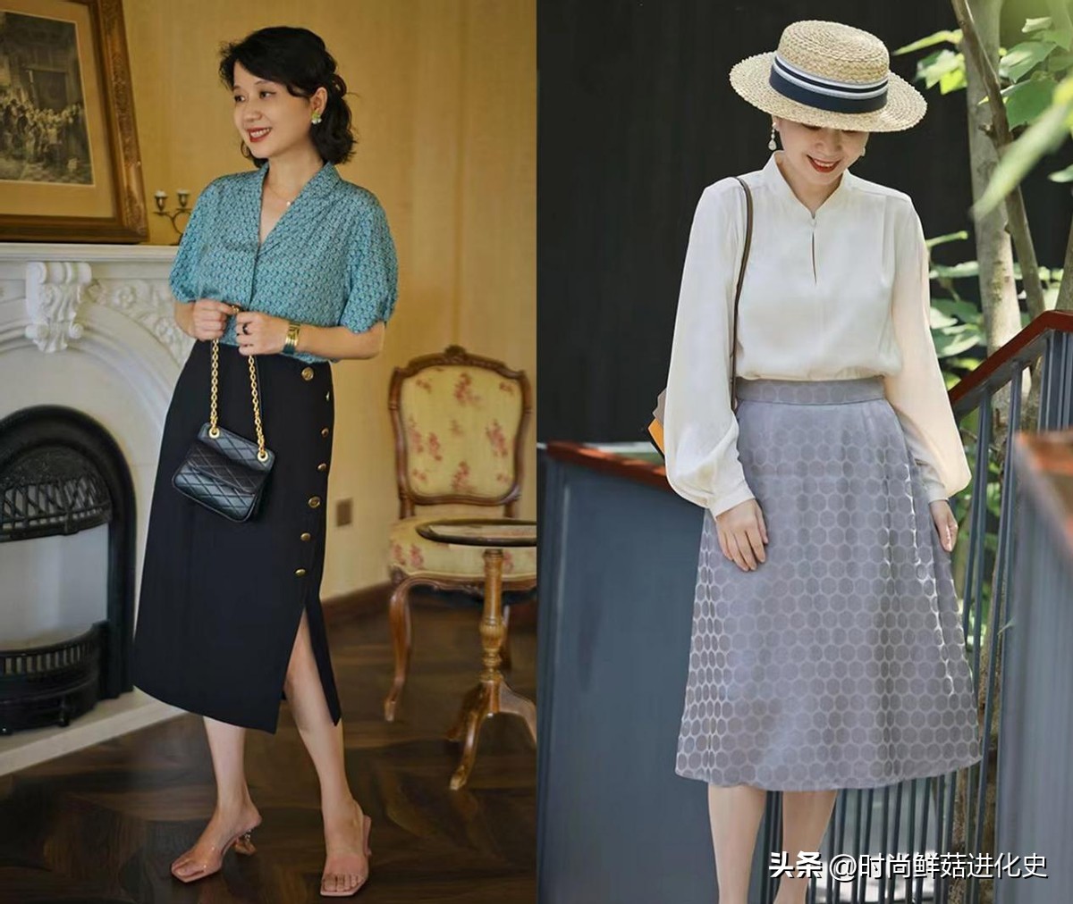 夏季出镜率超高的迷笛裙,迷笛裙粉色